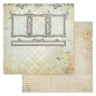 Двусторонний набор бумаги 30,5х30,5 см "Эхо прошлого", 12 листов, 180 гр  (ScrapMania)