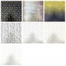 Set of double-sided paper Mr.Painter "Golden blizzard" 7 sheets, size 30.5x30.5 cm, 190g/m2