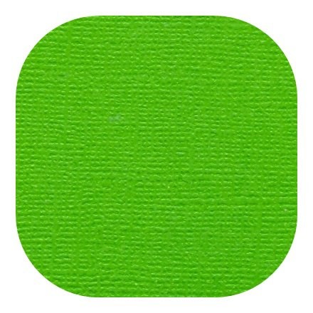 Кардсток текстурированный цвет "Травяной" размер 30,5Х30,5 см, 235 гр/м2