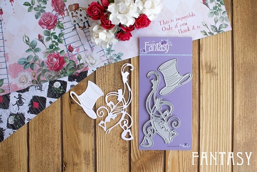 Ножи для вырубки Fantasy "Шляпа", размер 3,5Х4,3 см и 5,1Х8,5 см