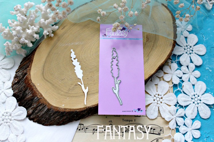 Fantasy cutting knife "Lavender 2" size 8*1 cm