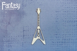 Чипборд Fantasy «Гитара 3171» размер 3,1*8 см