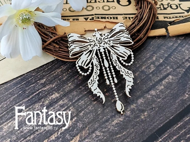 Чипборд Fantasy "Бант 3830" размер 6*8 см