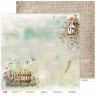 Двусторонний лист бумаги FantasyScrap коллекция "Родные края - 1", размер 30*30 см, 190 гр