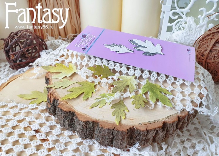 Fantasy cutting knife "Chamomile Leaf 1351"  