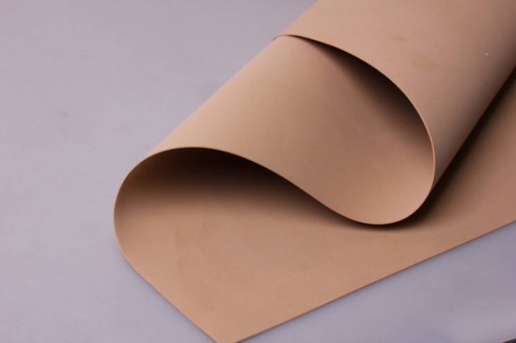 Фоамиран Иранский "Светло-коричневый", размер 60х70 см, толщина 1 мм
