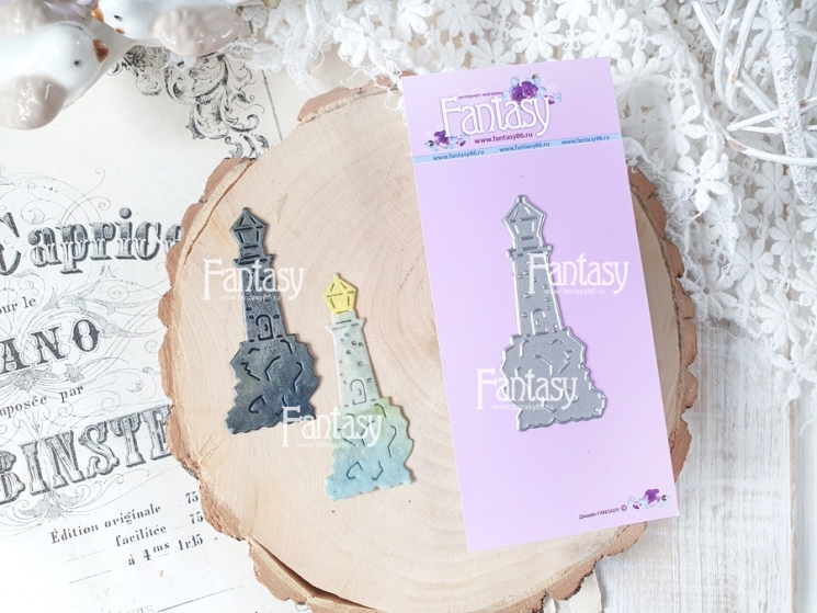 Fantasy cutting knife "Lighthouse 1659" size 3*6.5cm