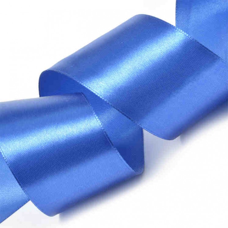 Satin ribbon "Topaz", width 0.6 cm, length 5.6 m